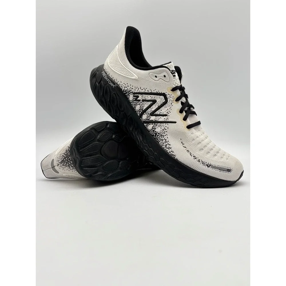 New Balance Fresh Foam X 1080 v12 Mens 13 Running Shoes White Black M1080X12